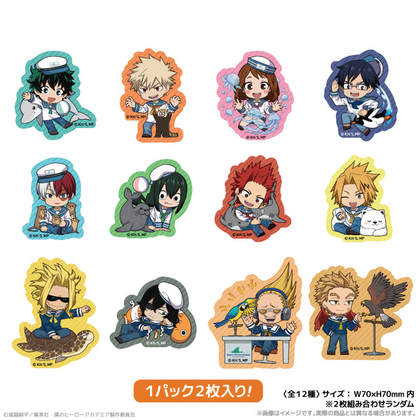 『僕のヒーローアカデミア』トレーディングダイカットステッカー 海の生きものたちと一緒にPLUS ULTRA【BOX】