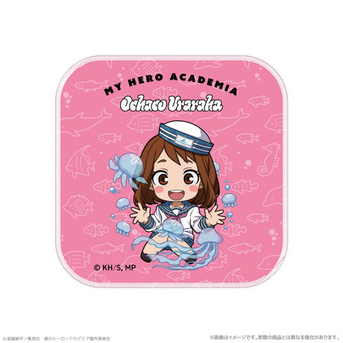 『僕のヒーローアカデミア』ハンドタオル_麗日お茶子 海の生きものたちと一緒にPLUS ULTRA