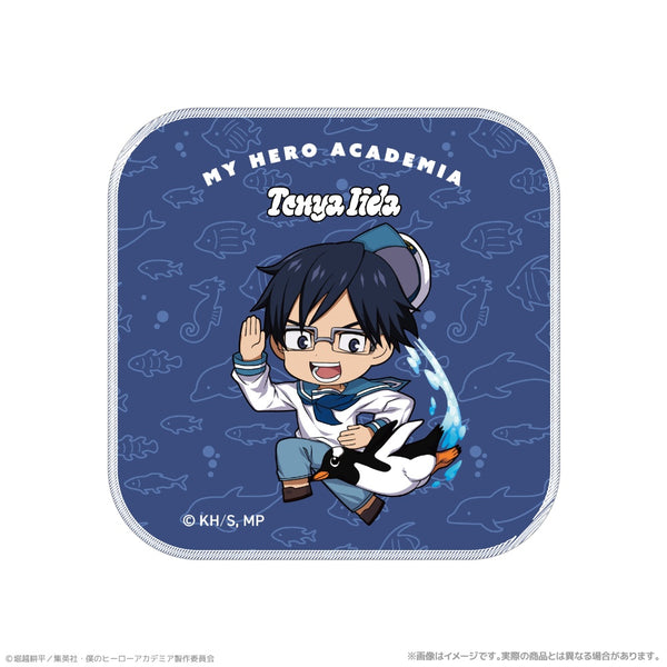 "My Hero Academia" Hand Towel: Tenya Iida – With Sea Creatures: PLUS ULTRA