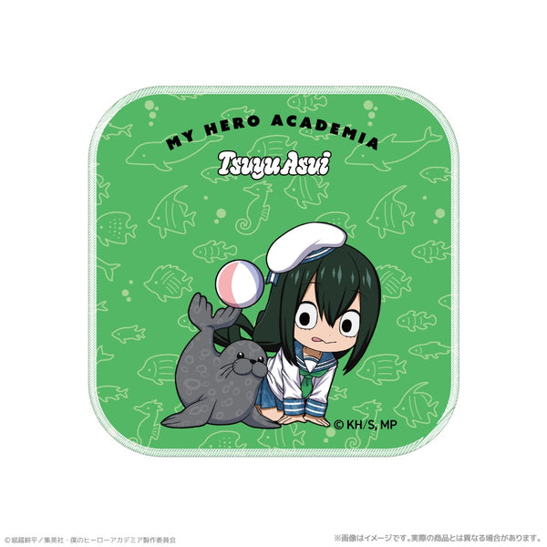 "My Hero Academia" Hand Towel: Kaede Kawabuki – "PLUS ULTRA" with Sea Creatures