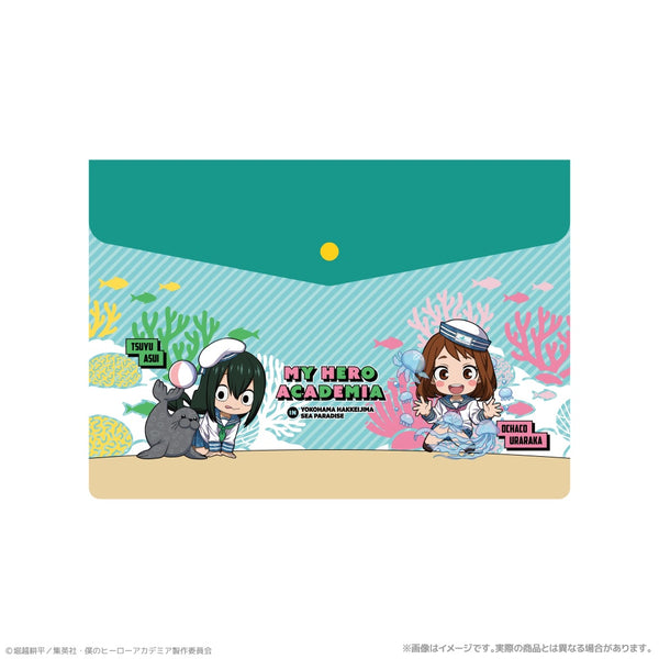 『僕のヒーローアカデミア』エンベロープケース_麗日お茶子&蛙吹梅雨 海の生きものたちと一緒にPLUS ULTRA