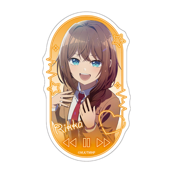 《午夜心之旋律》镂空贴纸 井之华六花