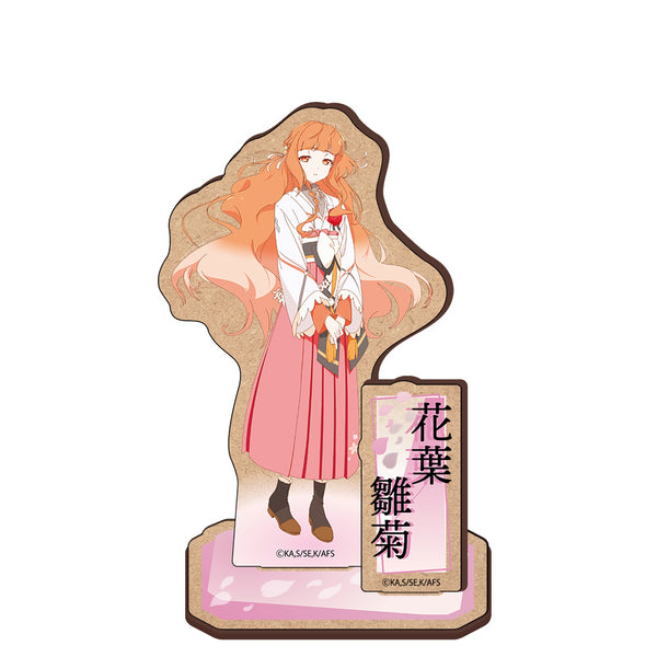『春夏秋冬代行者 春の舞』木製キャラスタンド 花葉雛菊