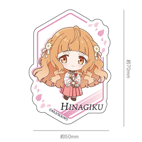 《春夏秋冬代行者 春之舞》迷你角色造型贴纸 花叶雏菊