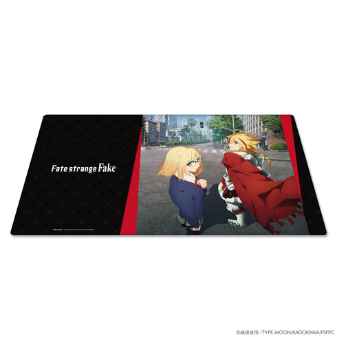 "Fate/strange Fake" Multi-Purpose Rubber Mat Key Visual