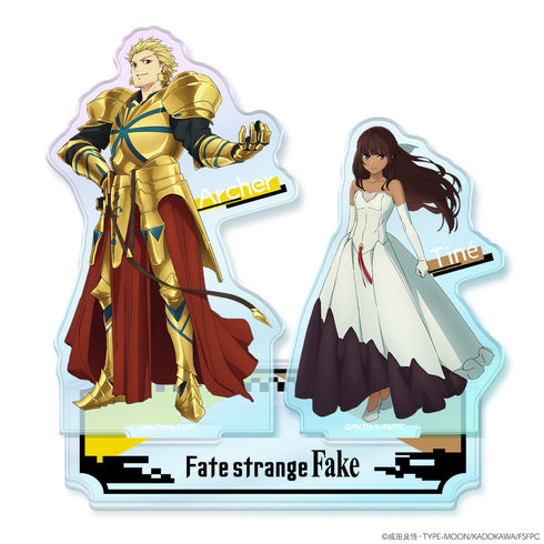 《Fate/strange Fake》極光壓克力尼可立牌 蒂內&弓兵