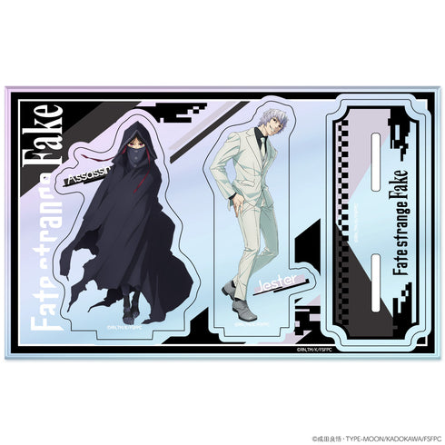 "Fate/strange Fake" Aurora Acrylic Nico Stand: Jester Carture & Assassin