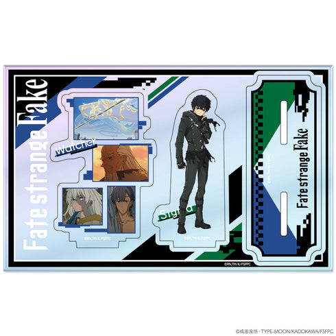 『Fate/strange Fake』オーロラアクリルニコスタンド シグマ&ウォッチャー