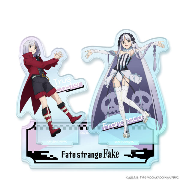 『Fate/strange Fake』オーロラアクリルニコスタンド フランチェスカ・プレラーティ&真キャスター