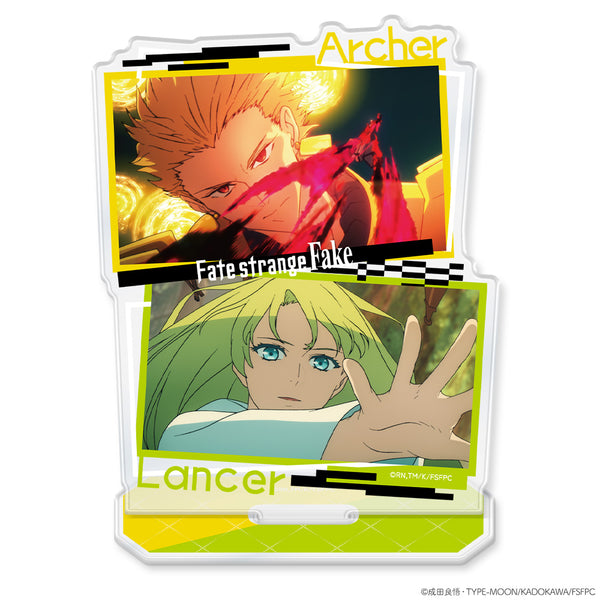 『Fate/strange Fake』アクリルキャラスタンド アーチャー&ランサー