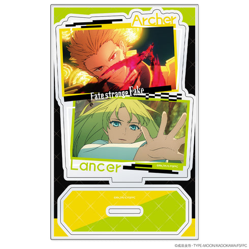 "Fate/strange Fake" Acrylic Character Stands: Archer & Lancer