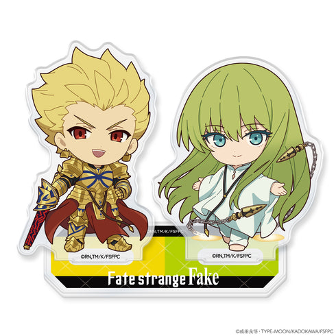 『Fate/strange Fake』アクリルキャラスタンド ミニキャラ アーチャー&ランサー
