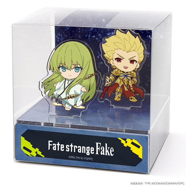 『Fate/strange Fake』きゅーびゅー ミニキャラ アーチャー&ランサー