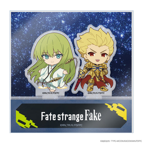 『Fate/strange Fake』きゅーびゅー ミニキャラ アーチャー&ランサー