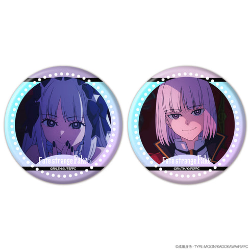 《Fate/strange Fake》极光徽章2枚套装 弗朗切斯卡·普雷拉蒂&真卡斯特