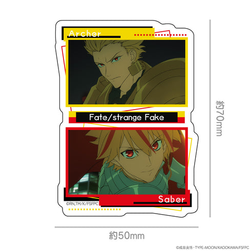 《Fate/strange Fake》异形贴纸 塞伯尔&阿彻