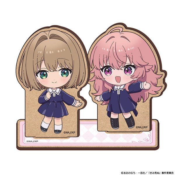 『きみが死ぬまで恋をしたい』木製キャラスタンド ミニキャラ シーナ&ミミ