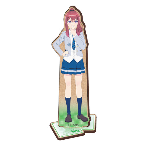《和班上第二可爱的女孩成了朋友》木制角色立牌 新田新奈