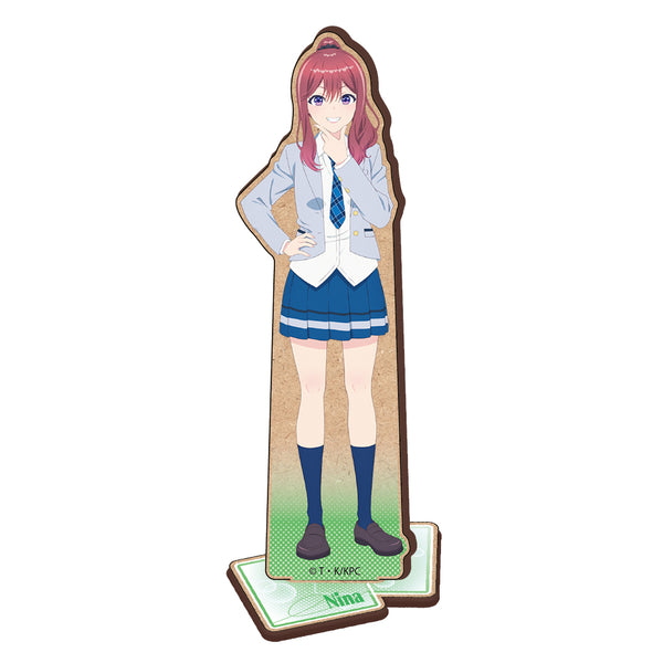 『クラスで2番目に可愛い女の子と友だちになった』木製キャラスタンド 新田新奈