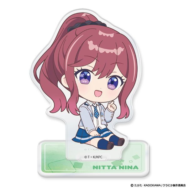 "I Became Friends with the Second Cutest Girl in My Class" Acrylic Character Stand: Mini Character - Shina Nitta