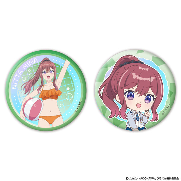 "I Became Friends with the Second Cutest Girl in My Class" Aurora Pin Set (2-Piece Set) Shinana Nitta