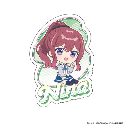 《和班上第二可爱的女孩成了朋友》模切贴纸 迷你角色 新田新奈