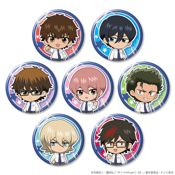 『ダイヤのA actII -Second Season-』トレーディング缶バッジ【BOX】