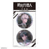 "Time Agent -LINK CLICK-" Aurora Pin Badge 2-Piece Set: Toki & Hikaru (Main Visual)
