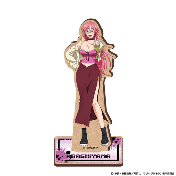 "Marriage Toxin" Wooden Character Stand: Kimie Arashiyama