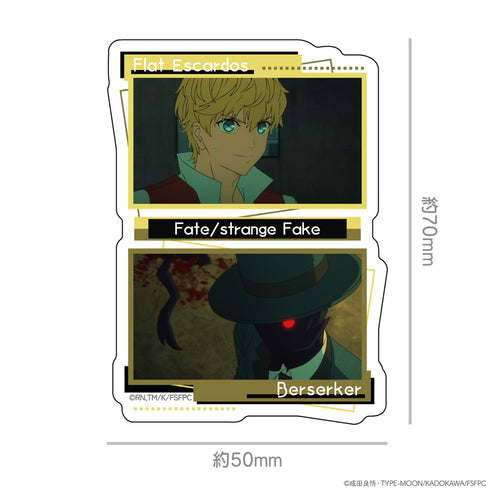 《Fate/strange Fake》异形贴纸 弗拉特·埃斯卡尔多斯&狂战士