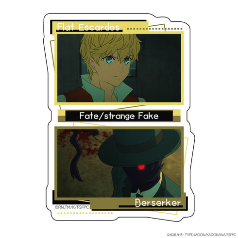 《Fate/strange Fake》异形贴纸 弗拉特·埃斯卡尔多斯&狂战士