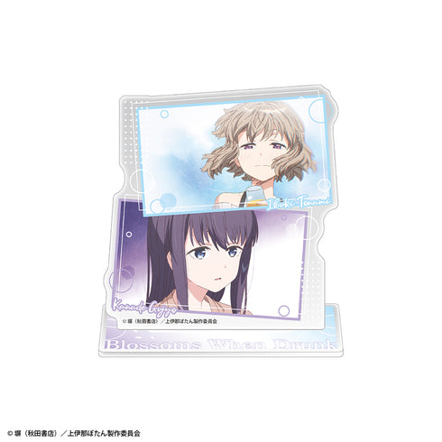『上伊那ぼたん、酔へる姿は百合の花』アクリルキャラスタンド 砺波いぶき&郡上かなで