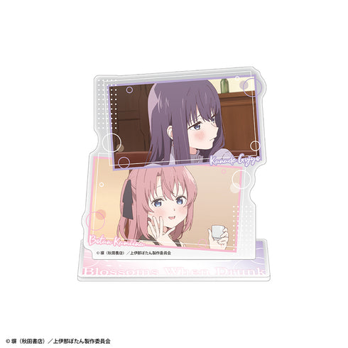 『上伊那ぼたん、酔へる姿は百合の花』アクリルキャラスタンド 郡上かなで&上伊那ぼたん