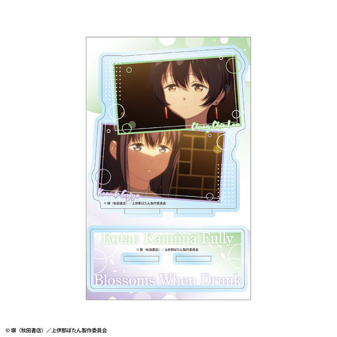 『上伊那ぼたん、酔へる姿は百合の花』アクリルキャラスタンド 張景嵐&郡上かなで