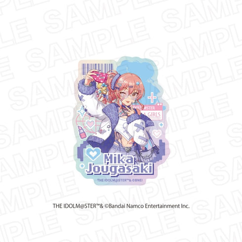 《偶像大师 灰姑娘女孩×偶像大师 百万现场!》极光贴纸 城崎美嘉