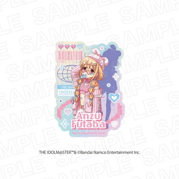 "The Idolmaster Cinderella Girls × The Idolmaster Million Live!" Aurora Sticker: Anzu Futaba