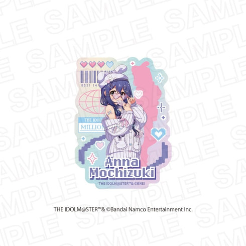 『アイドルマスター シンデレラガールズ×アイドルマスター ミリオンライブ!』オーロラステッカー 望月 杏奈