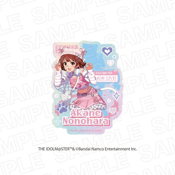 『アイドルマスター シンデレラガールズ×アイドルマスター ミリオンライブ!』オーロラステッカー 野々原 茜