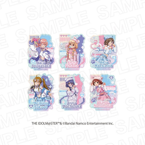 『アイドルマスター シンデレラガールズ×アイドルマスター ミリオンライブ!』オーロラステッカー 野々原 茜