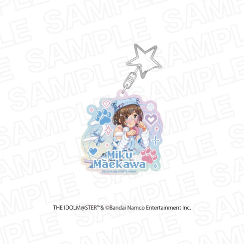 『アイドルマスター シンデレラガールズ×アイドルマスター ミリオンライブ!』オーロラアクリルキーホルダー 前川みく