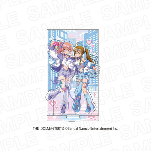 『アイドルマスター シンデレラガールズ×アイドルマスター ミリオンライブ!』アクリルスタンド ジオラマセット A