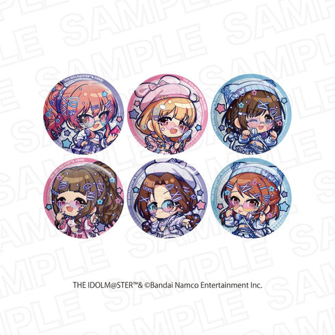 『アイドルマスター シンデレラガールズ×アイドルマスター ミリオンライブ!』トレーディングミニキャラ缶バッジ シンデレラガールズ【BOX】