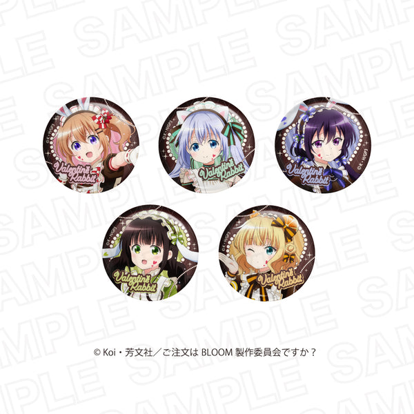 『ご注文はうさぎですか? BLOOM』ランダム 描き下ろしマーブル缶バッジ【BOX】