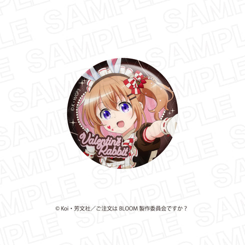 『ご注文はうさぎですか? BLOOM』ランダム 描き下ろしマーブル缶バッジ【BOX】