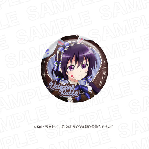 『ご注文はうさぎですか? BLOOM』ランダム 描き下ろしマーブル缶バッジ【BOX】