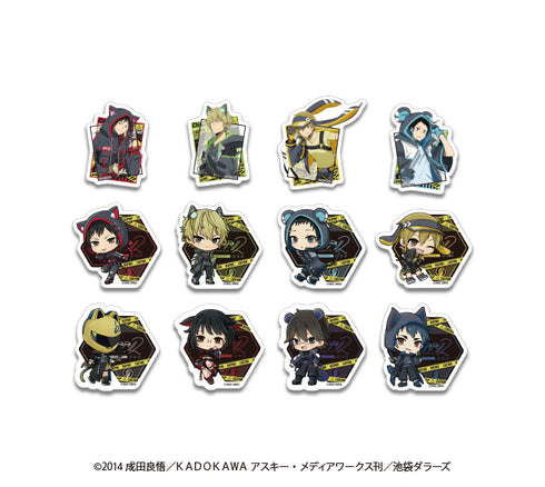 『デュラララ!!×2』ランダム ステッカー アニマルサイバーVer.【BOX】
