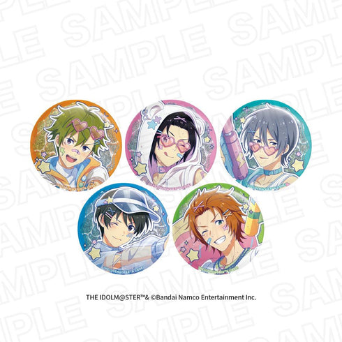 『アイドルマスター SideM』SUMMER SPLASH!トレーディング描き下ろしグリッター缶バッジ【BOX】