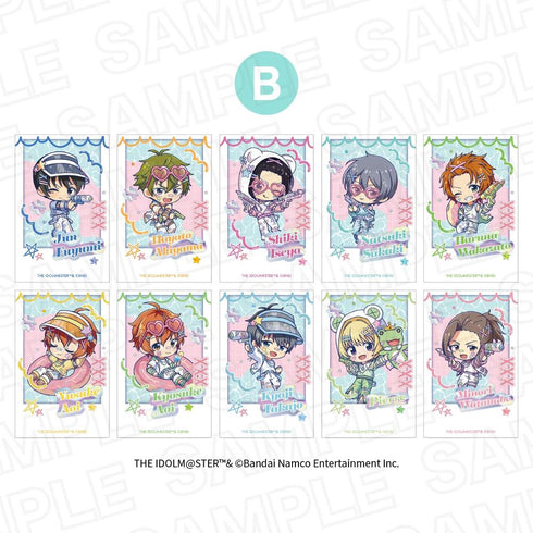 『アイドルマスター SideM』SUMMER SPLASH!トレーディングインスタントフォト風グリッターカード B【BOX】