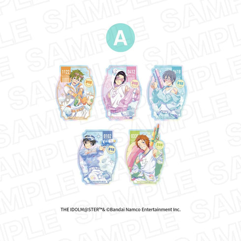 『アイドルマスター SideM』SUMMER SPLASH!トレーディングオーロラステッカー A【BOX】