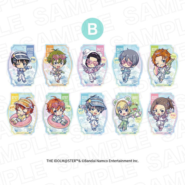 『アイドルマスター SideM』SUMMER SPLASH!トレーディングオーロラステッカー B【BOX】